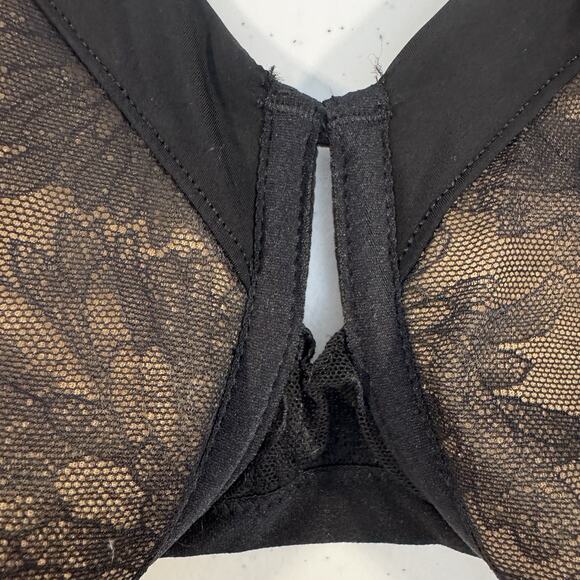 Soma Womens Lightest Lift Perfect Coverage Bra Size 36H Black Lace Underwire - Picture 8 of 8